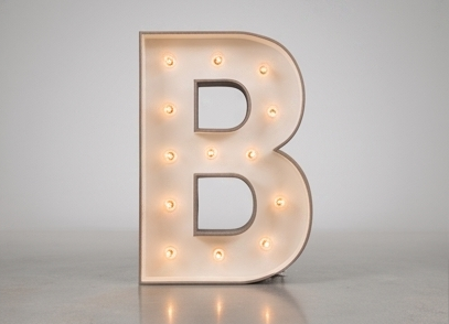 B