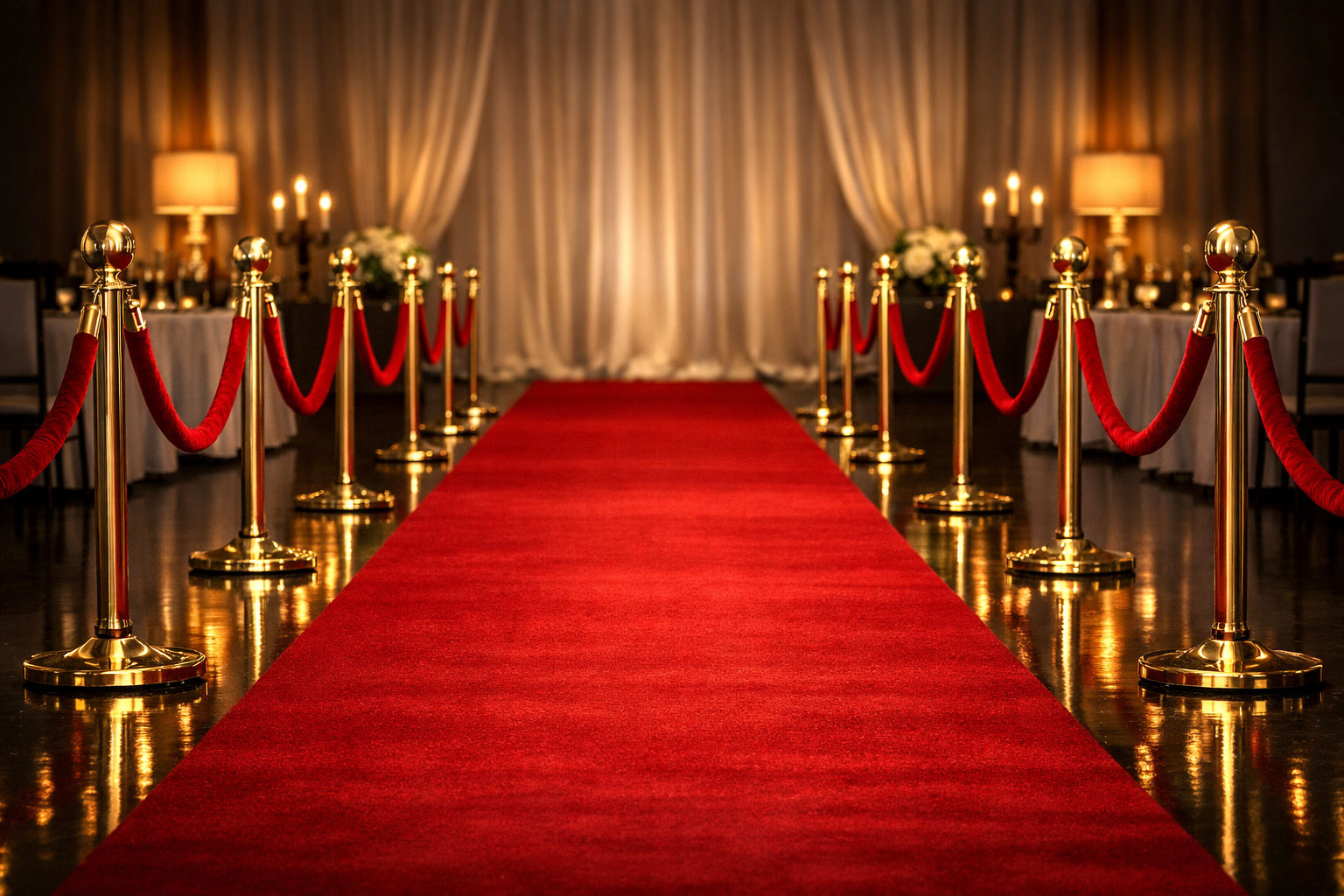 RED CARPET & ROPES
